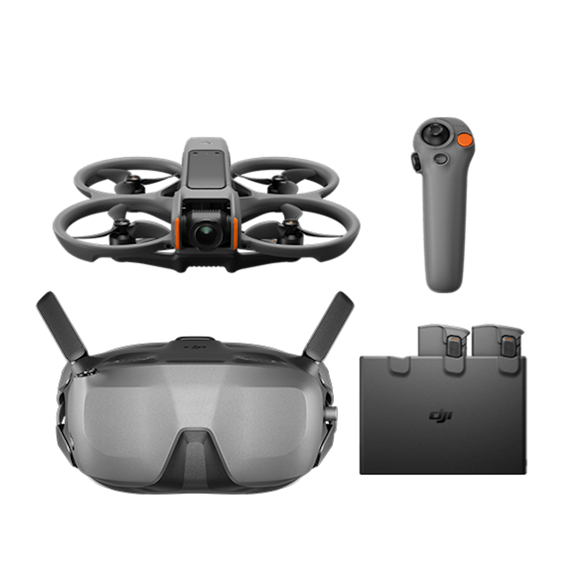 dji avata 2 with goggles 2 DJI Avata 2 Fly Smart Combo (Three Batteries)