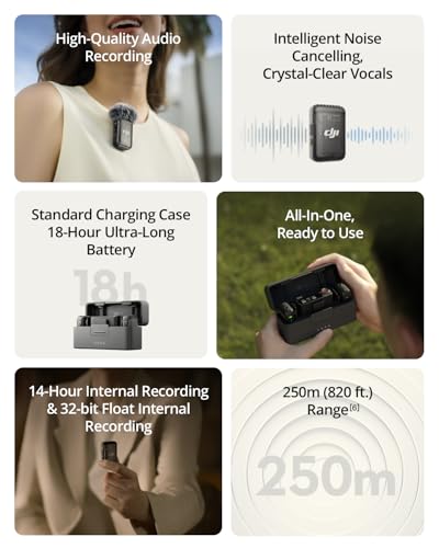 DJI Mic 2 (2 TX + 1 RX + Charging Case) (Refurbished)