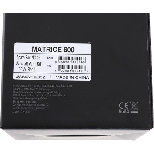 MATRICE 600-PART25-Aircraft Arm Kit CW, Red