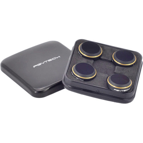 PGYTECH ND Filter Set for DJI Mavic Pro Drone (4-Pack)