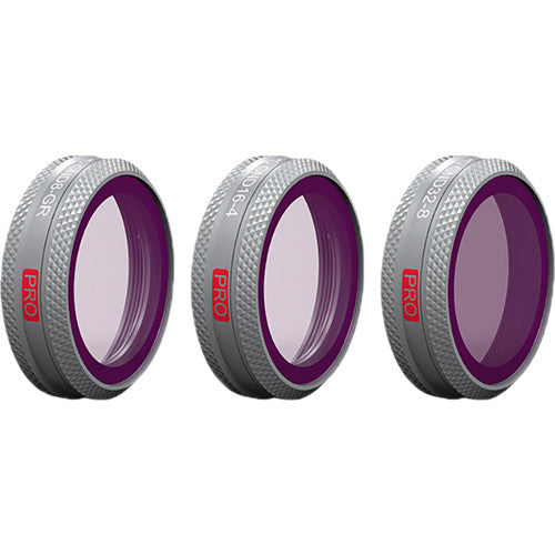 PGYTECH Filter for MAVIC 2 ZOOM - GND SET (Professional) (ND8-GR ND16-4 ND32-8)