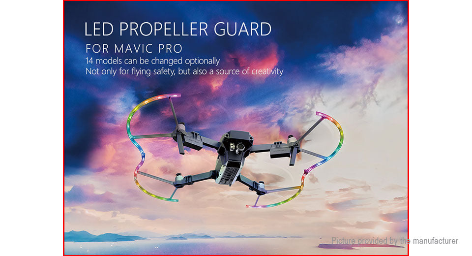 PGYTECH P-MA-124 Propeller Guard Blade Prop Bumper Protector for DJI Mavic Pro