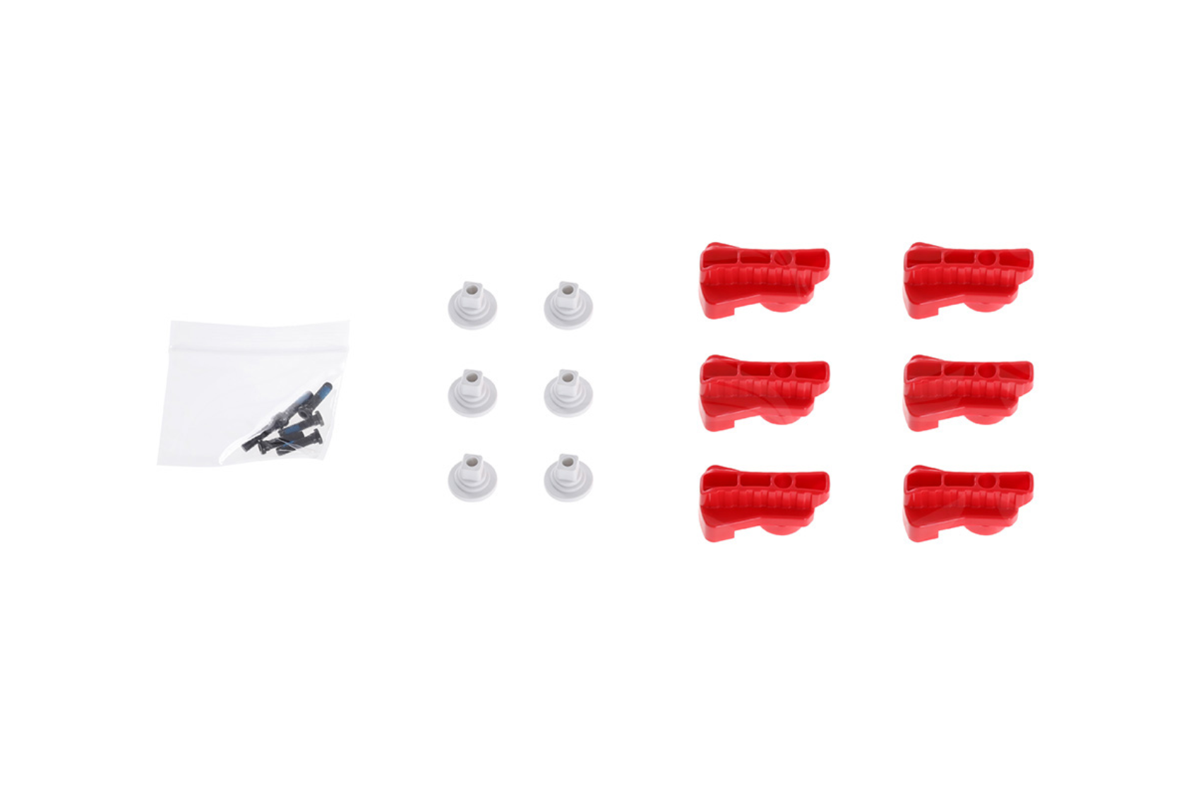 MATRICE 600-PART22-Red Rotatable Clamp Kit