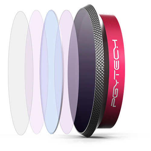 PGYTECH Osmo Action ND-PL Filter Gradient Set ND8-GR, ND16-4, ND32-8 (Professional)