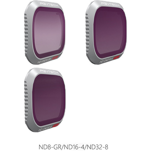 PGYTECH Filter for MAVIC 2 PRO - GND SET (Professional) (ND8-GR ND16-4 ND32-8)