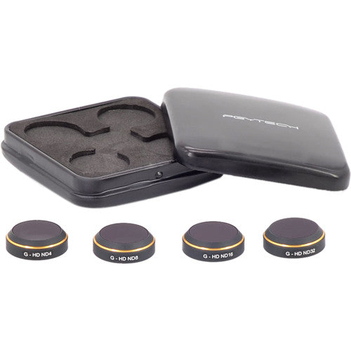 PGYTECH ND Filter Set for DJI Mavic Pro Drone (4-Pack)