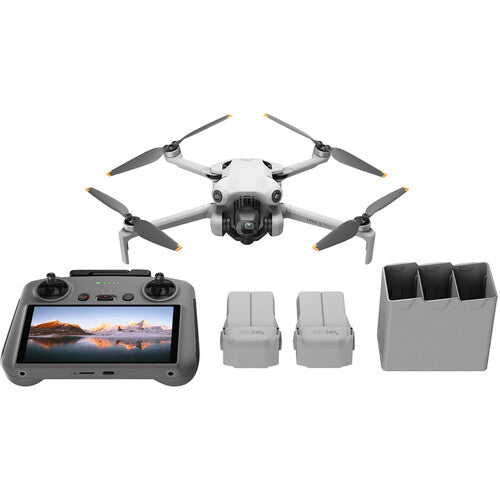 DJI Mini 4 Pro Drone | RC 2 Controller | Fly More Combo with Two 34-min  Batteries, Charging Hub