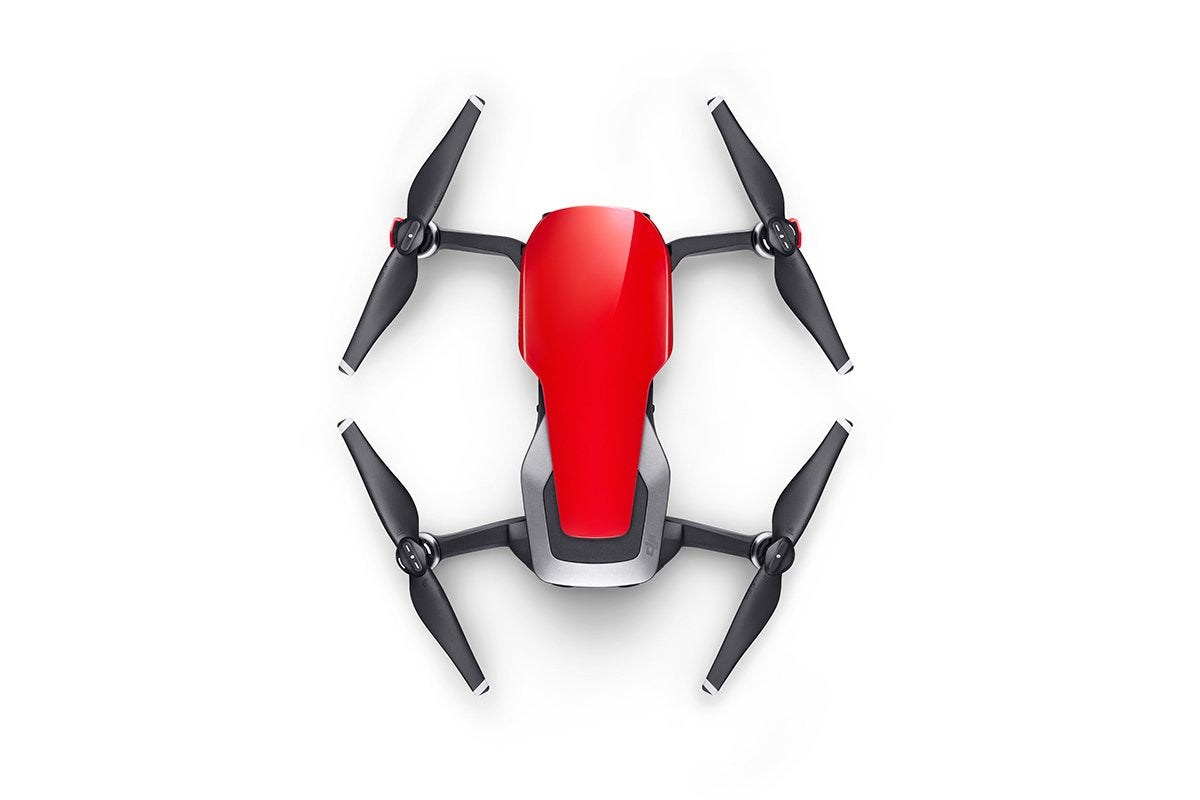 DJI Mavic retailer Air Quadcopter in red