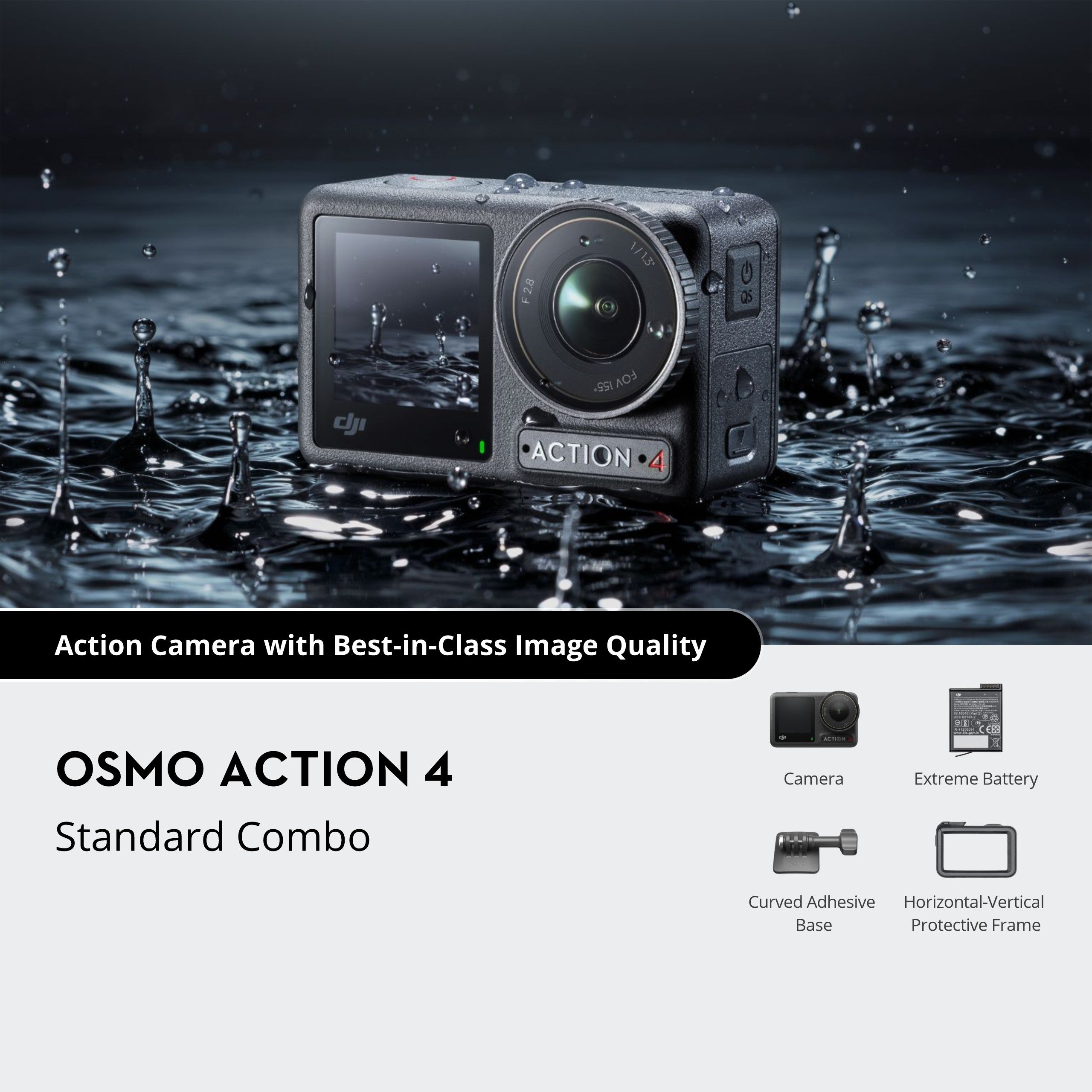 DJI Osmo Action 4 Standard Combo – Camrise