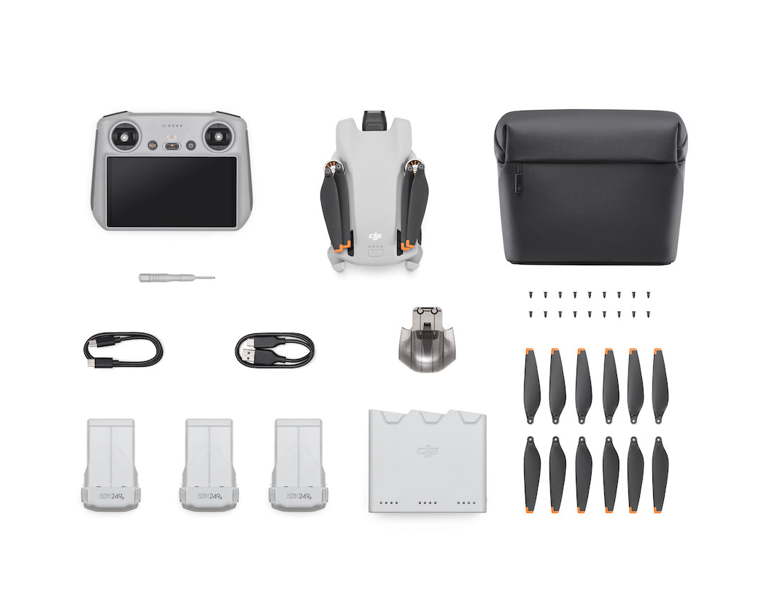 DJI Mini 3 Fly More Combo (DJI RC) (Refurbished)