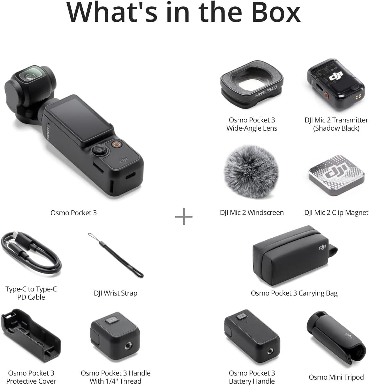 Osmo Pocket 3 Creator Combo