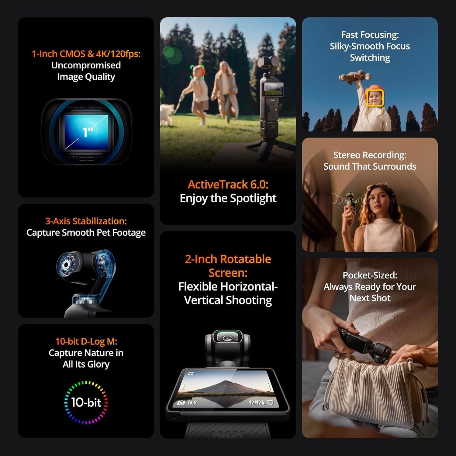 Osmo Pocket 3 Creator Combo