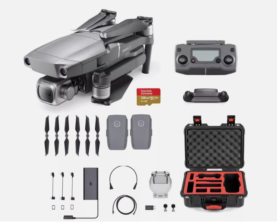 DJI Mavic 2 Pro Drone Fly More Combo (Certified Refurbished)