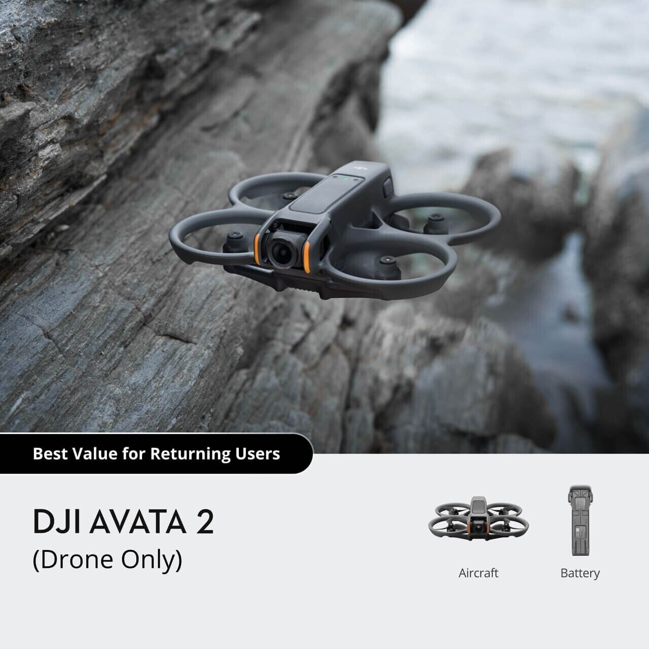 DJI Avata 2 (Drone Only) (Refurbished)