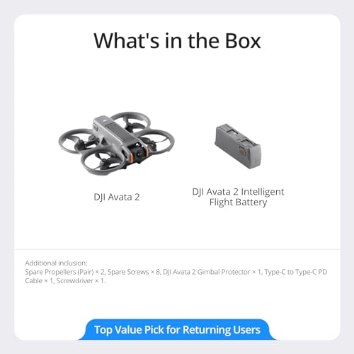 DJI Avata 2 (Drone Only) (Refurbished)