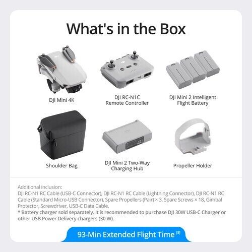 DJI Mini 4K Fly More Combo