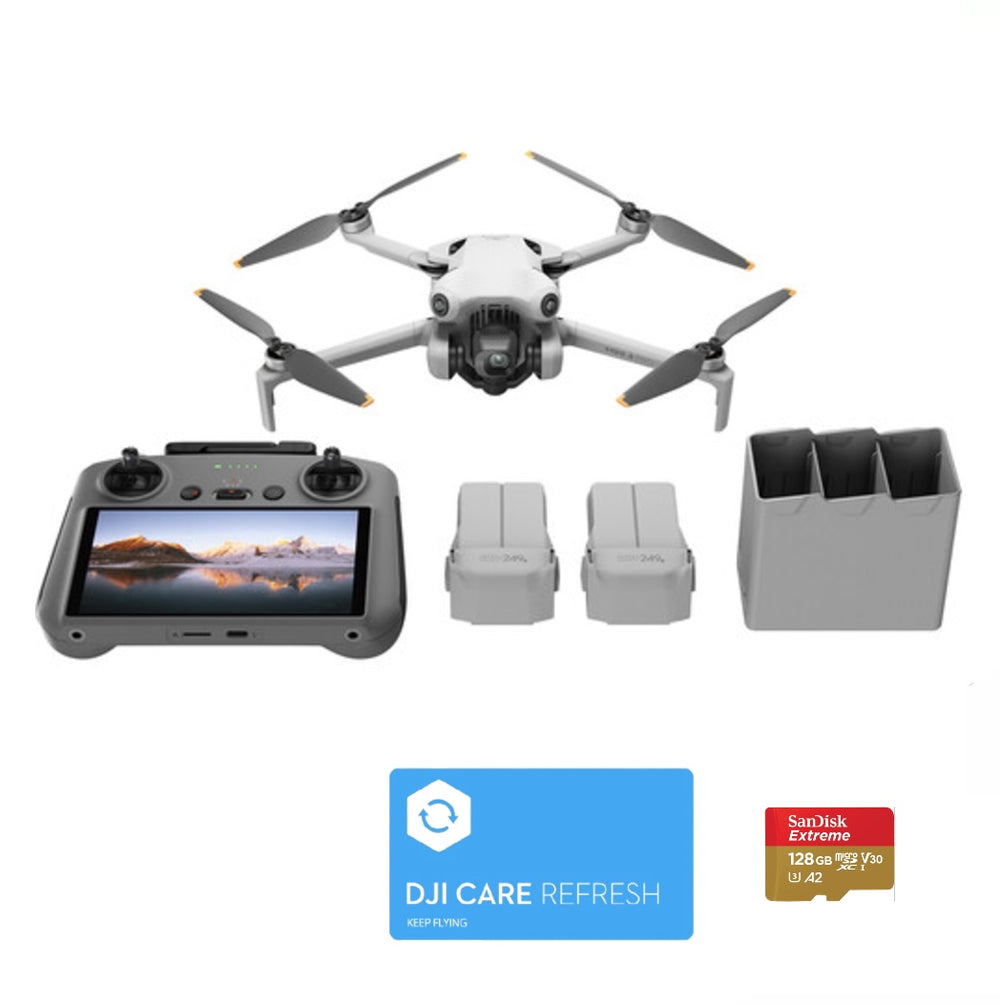 DJI Mini 4 Pro Fly More Combo (DJI RC 2) (Camrise Special Bundle)
