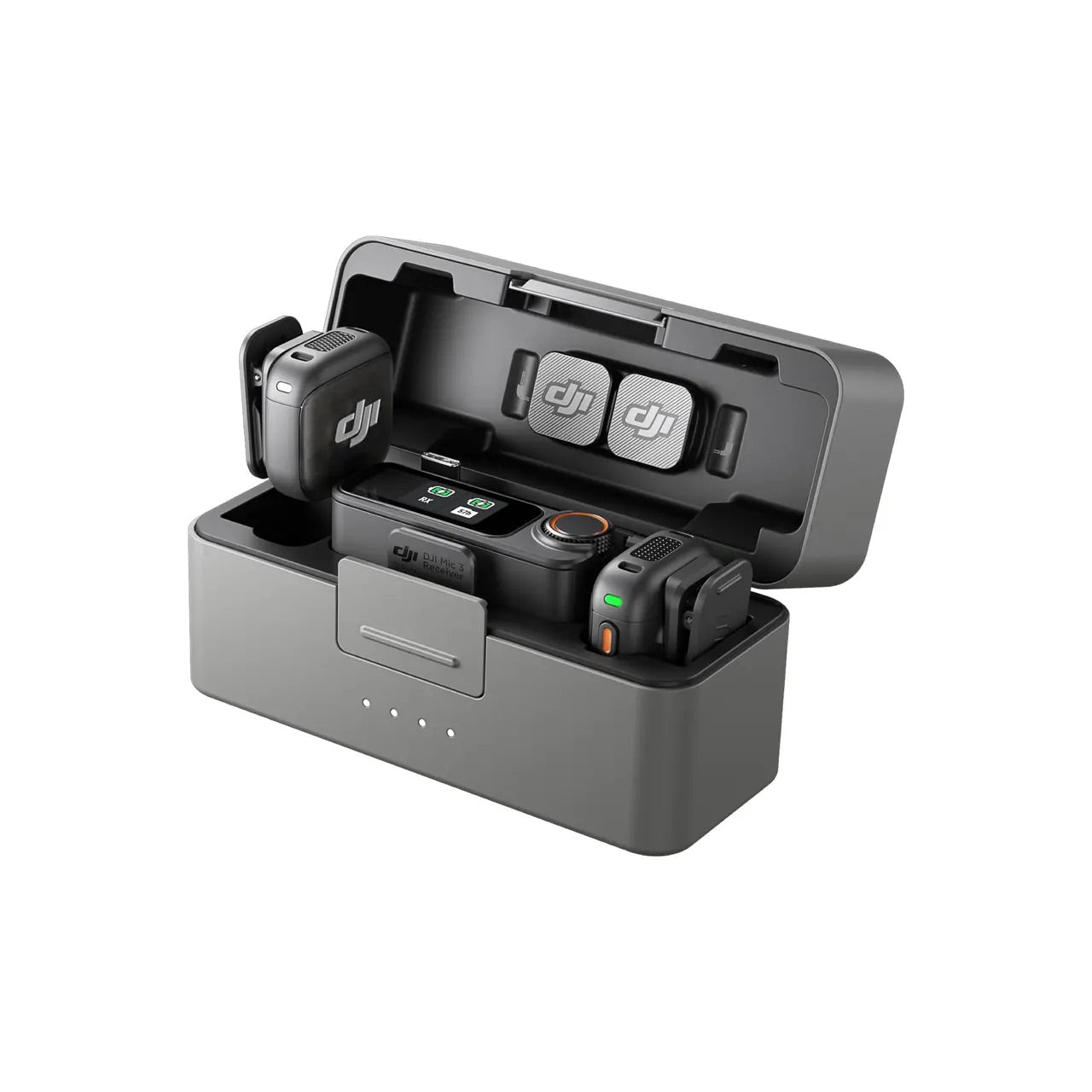 DJI Mic 3 (2 TX + 1 RX + Charging Case) – Camrise