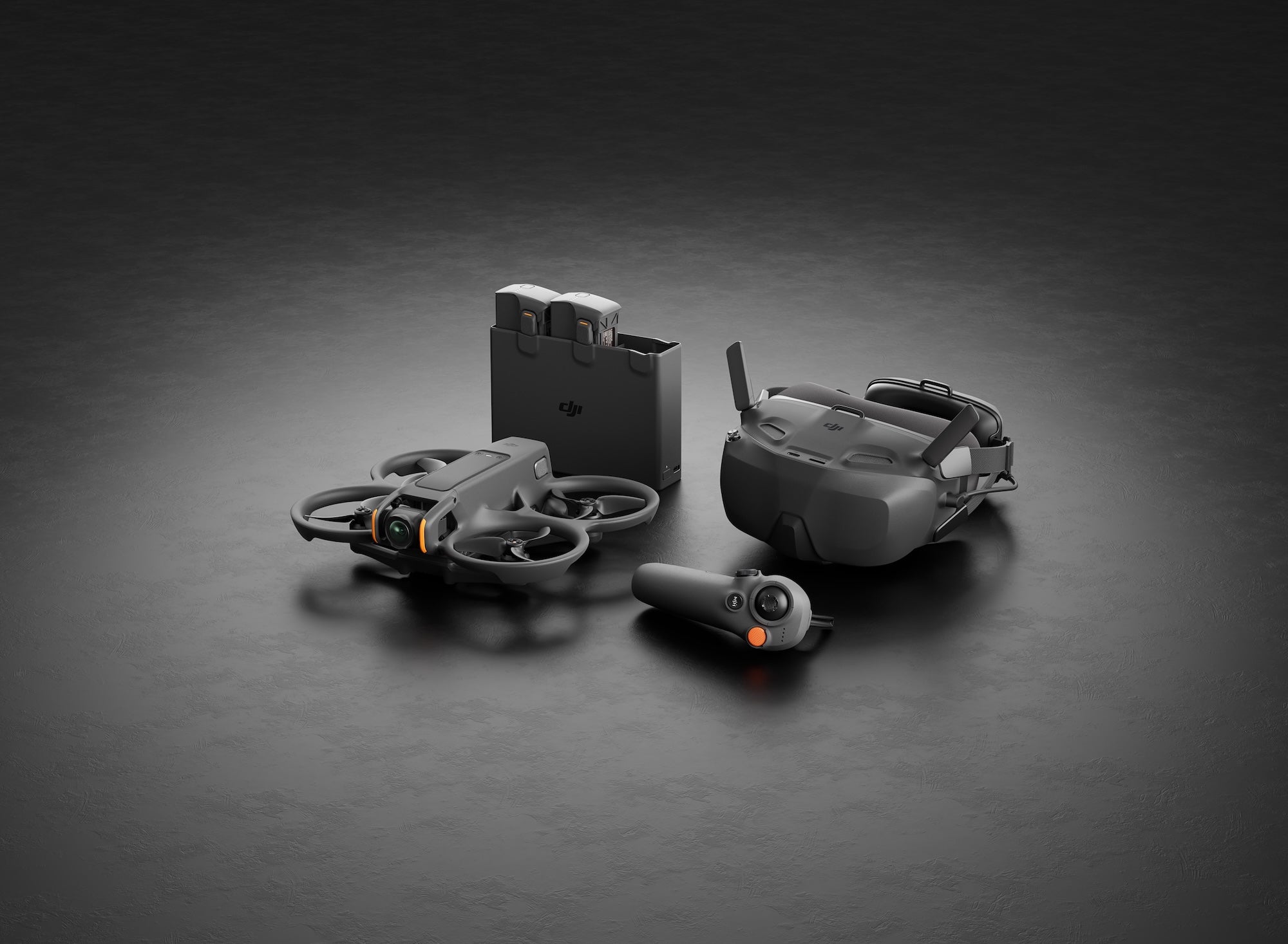 DJI Avata 2 Fly Smart Combo（Three Batteries)(Including 1-Year DJI NYC Care Plan)