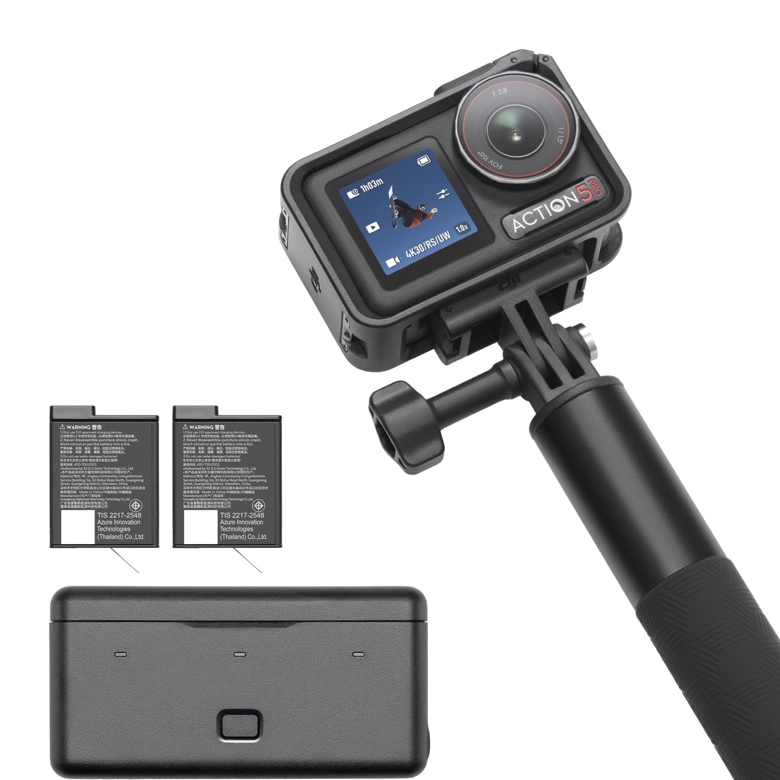 DJI Osmo Action 5 Pro Adventure Combo (Refurbished)