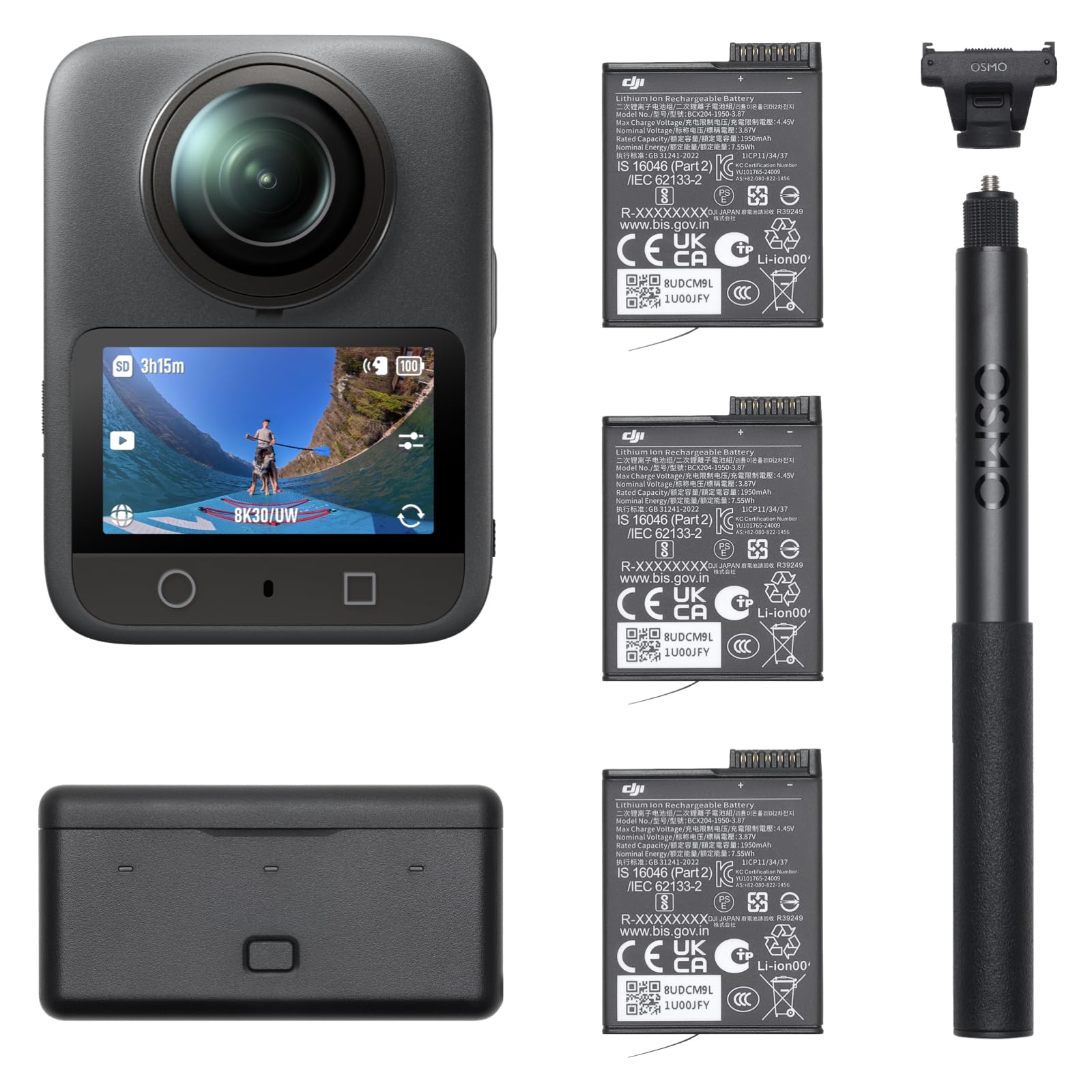 DJI Osmo 360 Adventure Combo (Refurbished)