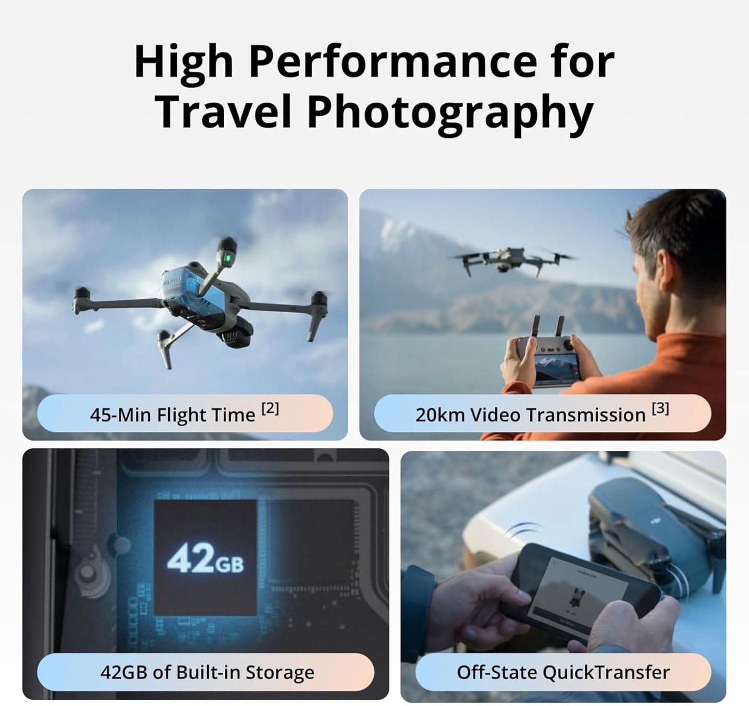 DJI Air 3S Fly More Combo (DJI RC-N3) (Refurbished)