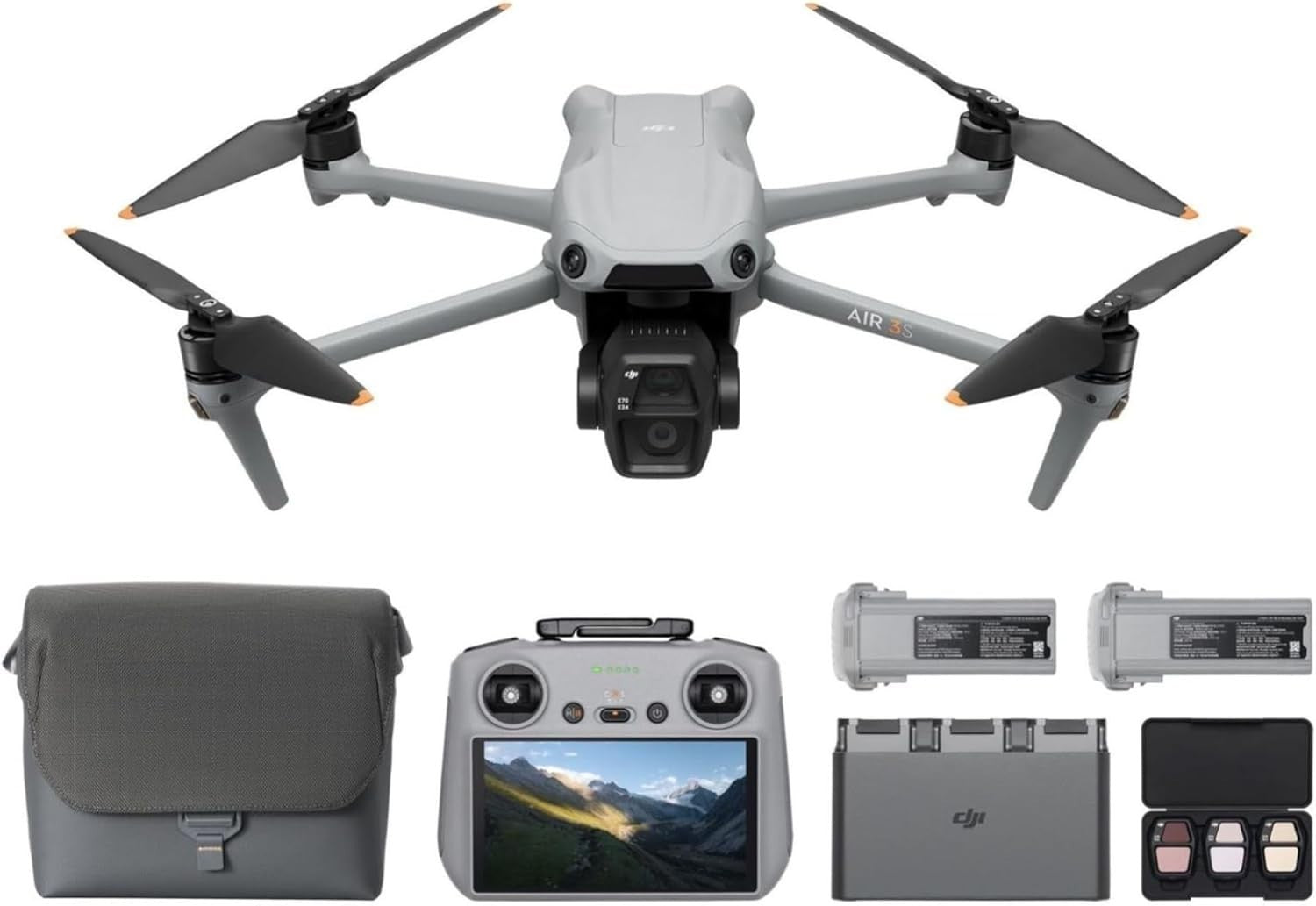 DJI Air 3S Fly More Combo (DJI RC 2) (Refurbished)