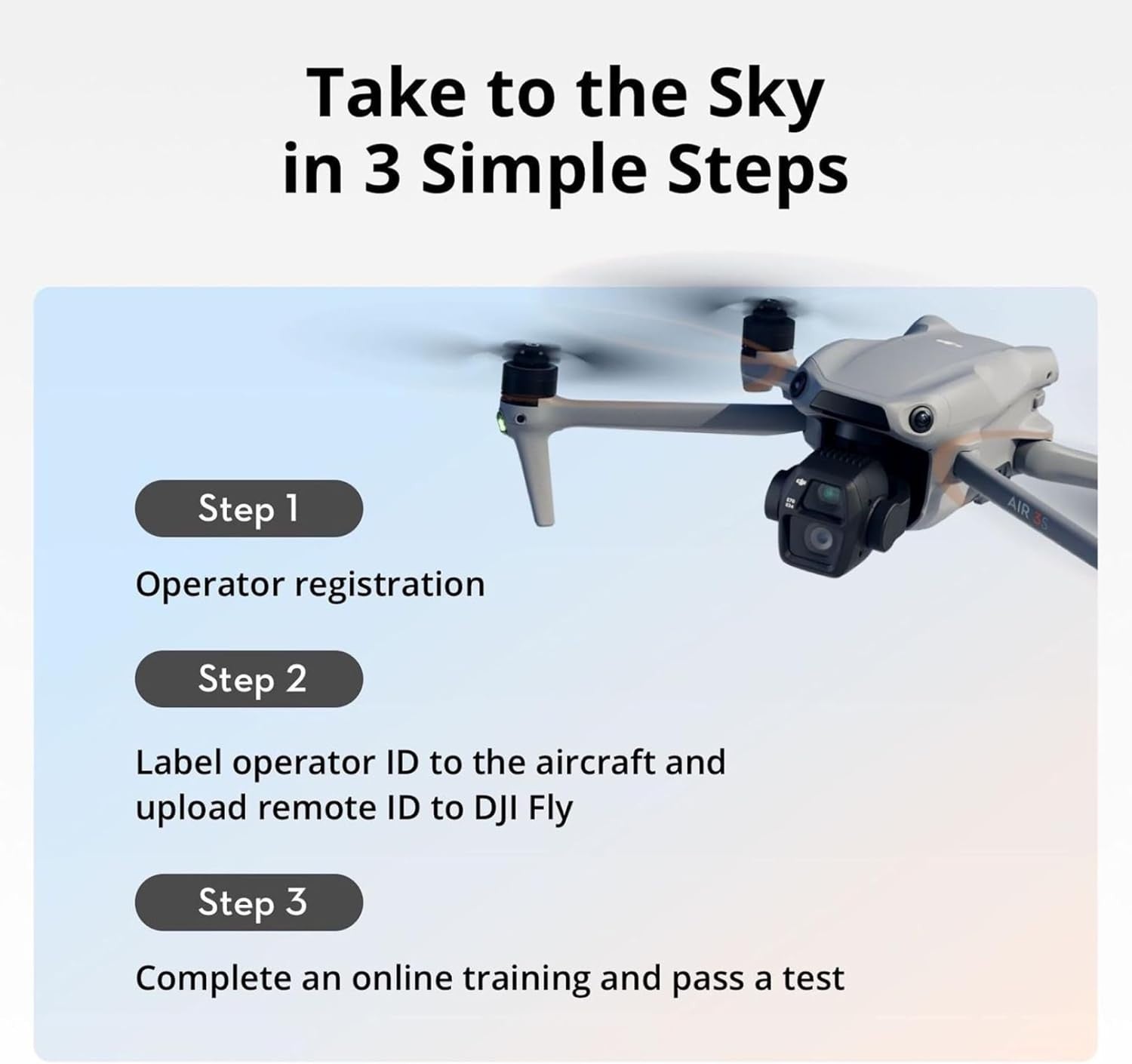 DJI Air 3S Fly More Combo (DJI RC 2) (Refurbished)