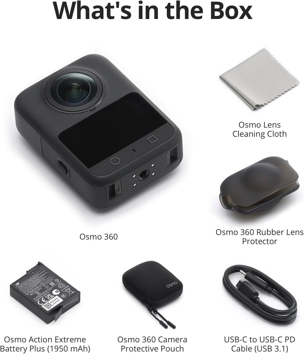 DJI Osmo 360 Standard Combo (Refurbished)