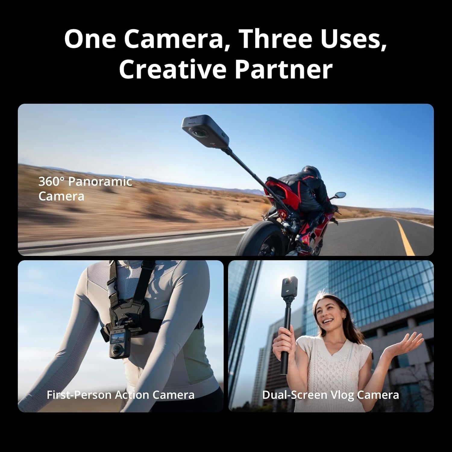 DJI Osmo 360 Standard Combo (Refurbished)