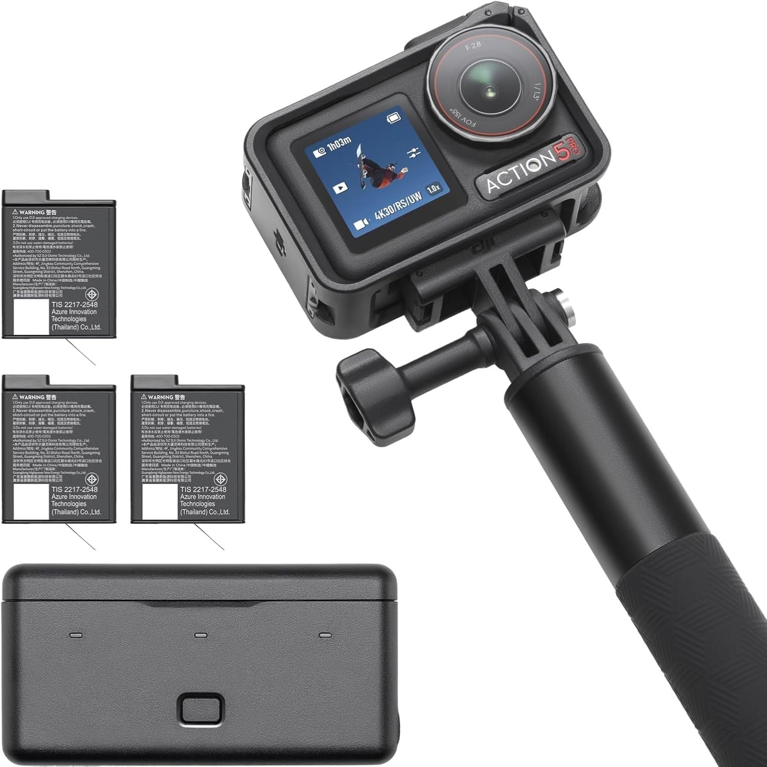 DJI Osmo Action 5 Pro Adventure Combo (Refurbished)