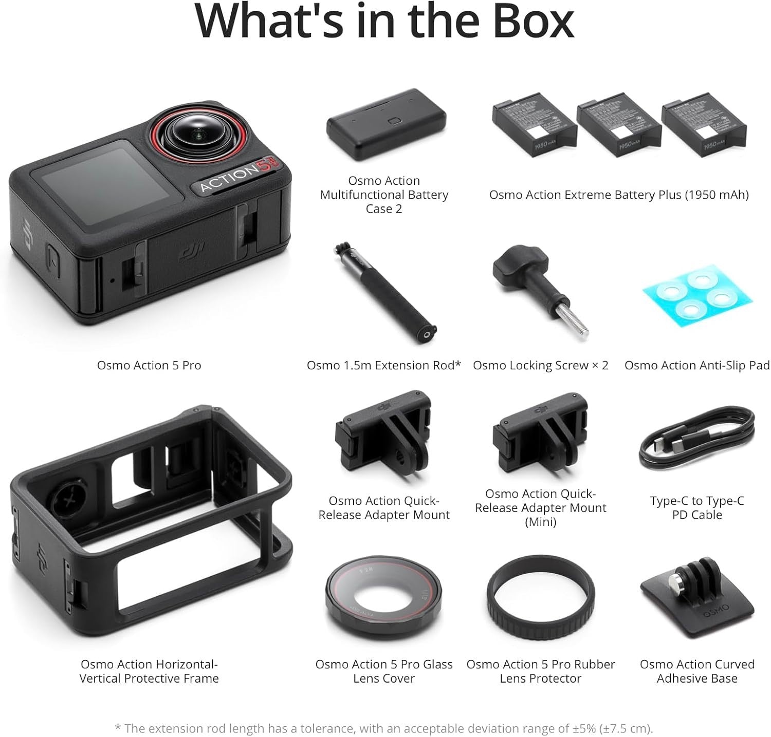 DJI Osmo Action 5 Pro Adventure Combo (Refurbished)