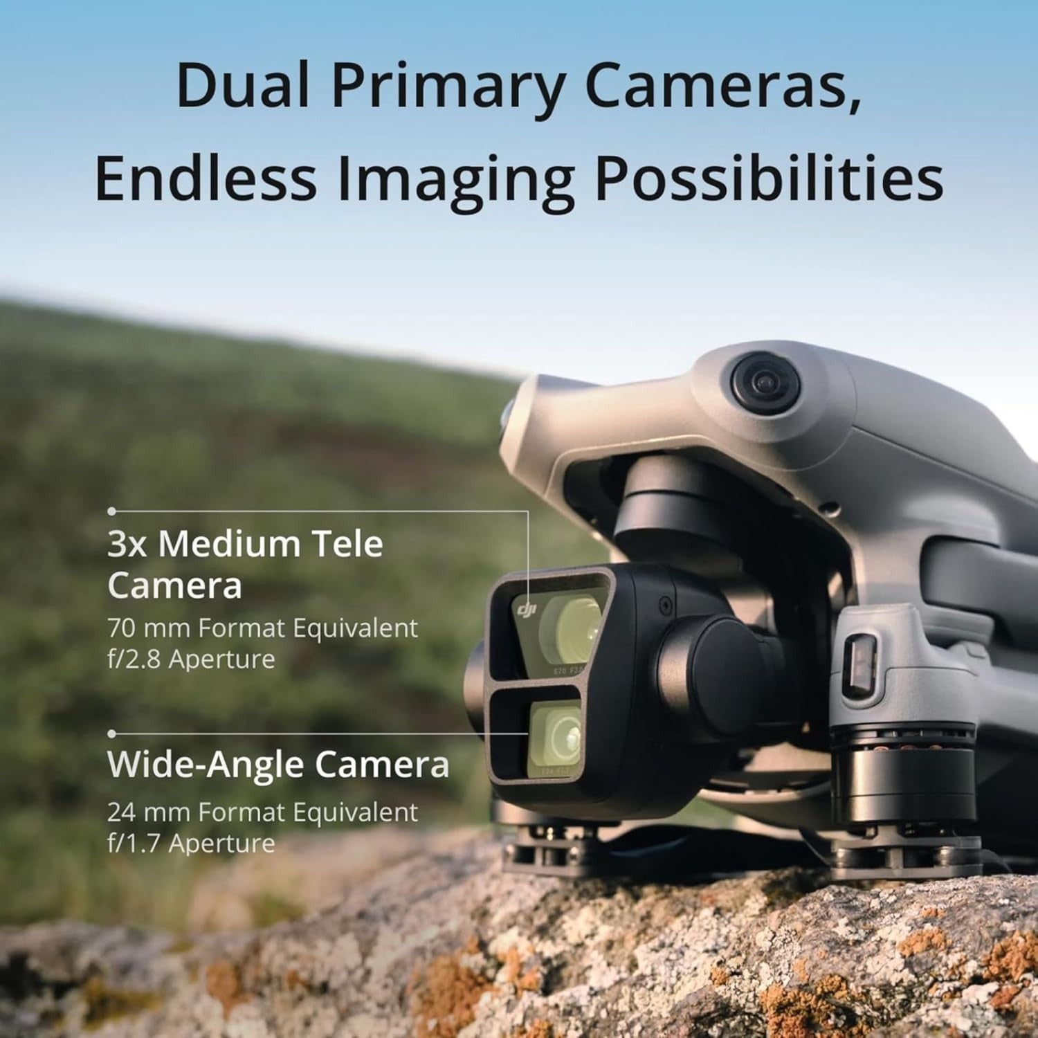 DJI Air 3 (DJI RC-N2) (Refurbished)