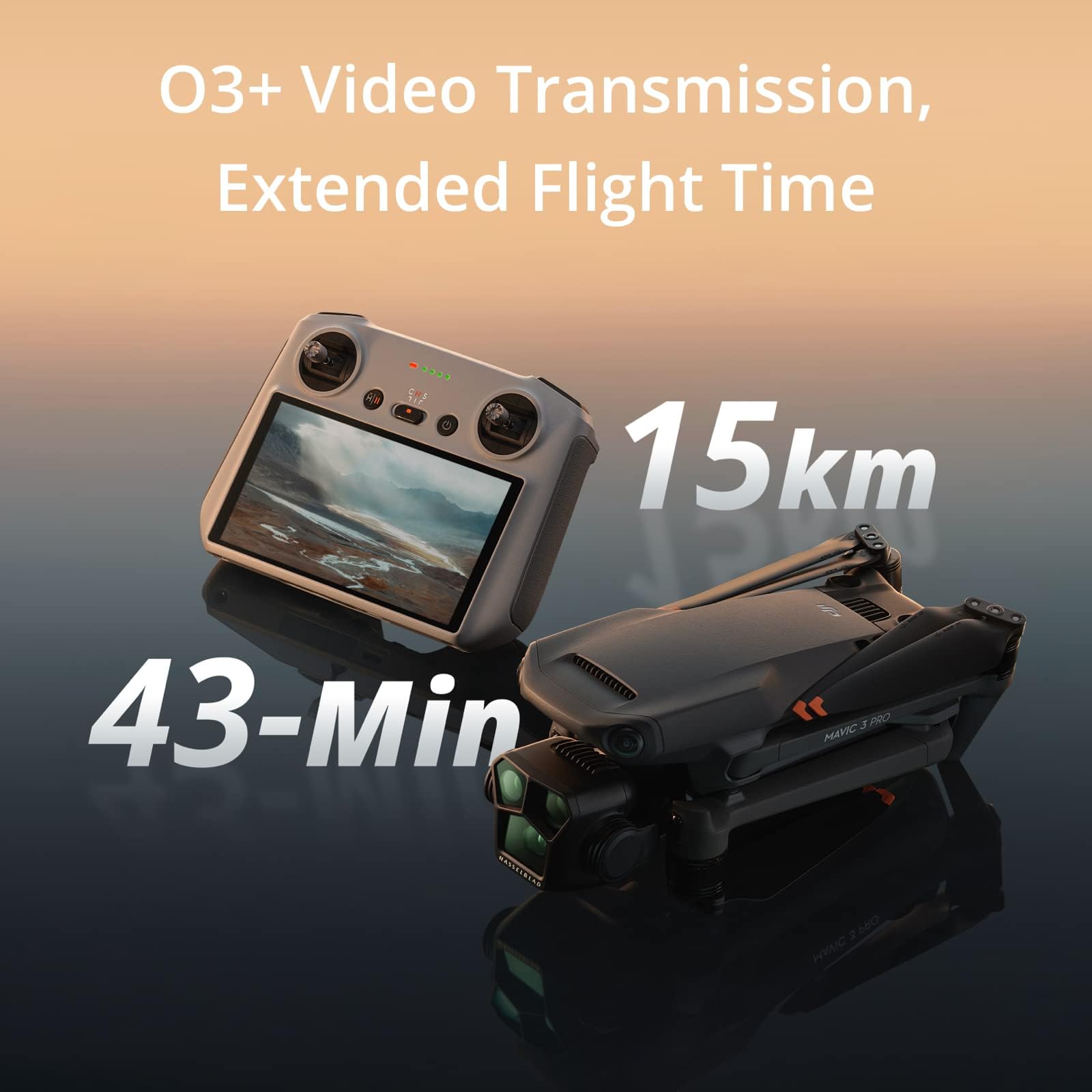 DJI Mavic 3 Pro (DJI RC) (Refurbished)