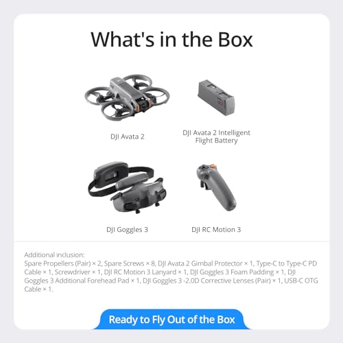 DJI Avata 2 Fly More Combo (Single Battery) (Refurbished)