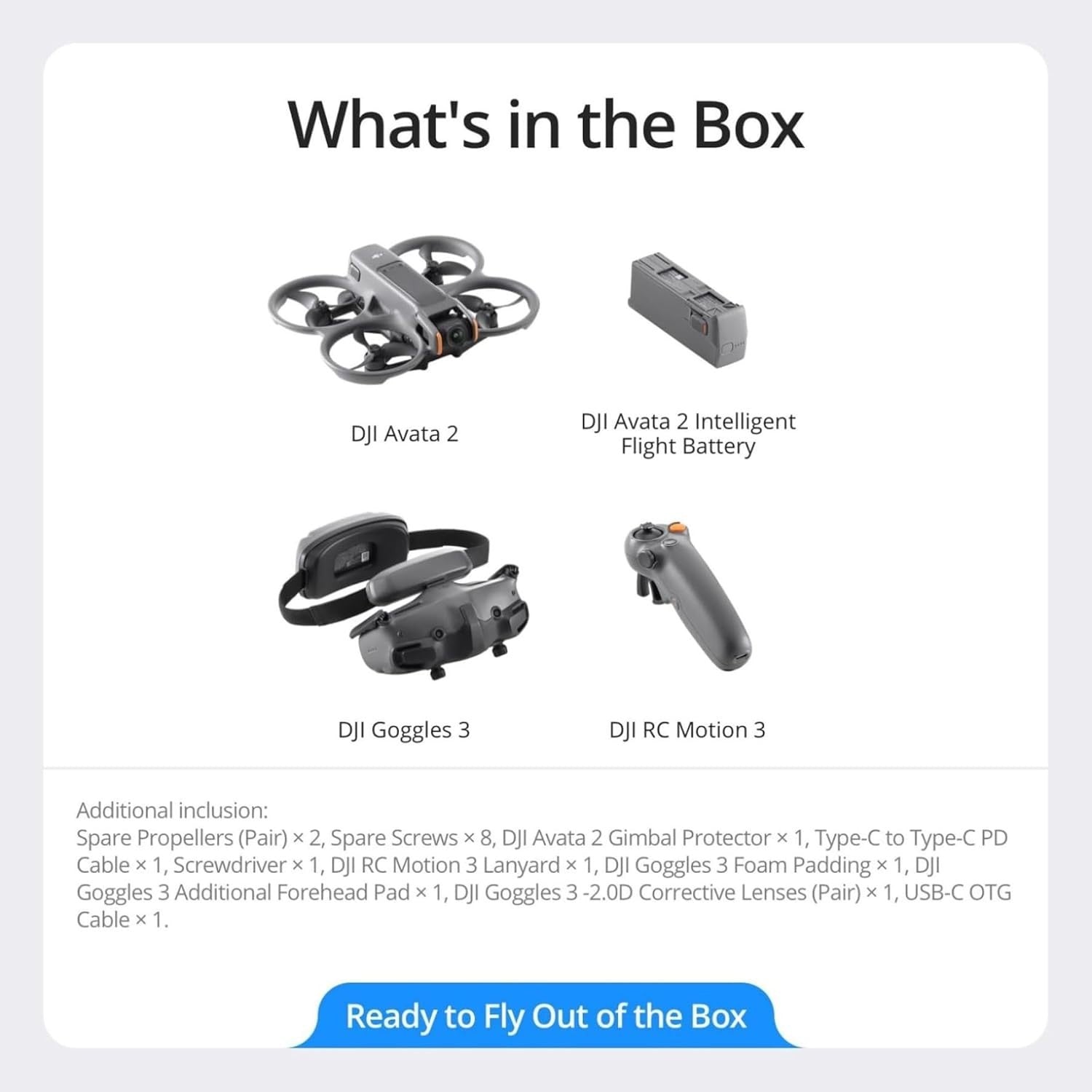 DJI Avata 2 Fly More Combo (Single Battery) (Refurbished)