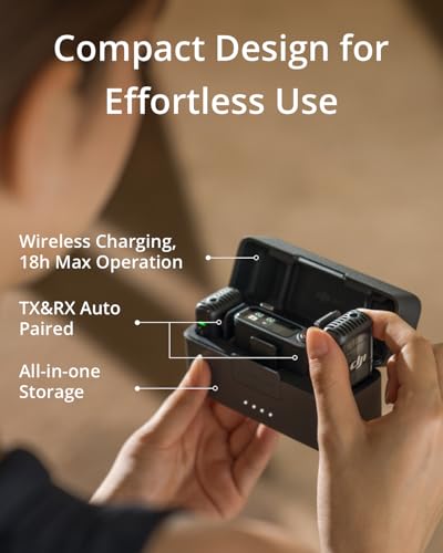 DJI Mic 2 (2 TX + 1 RX + Charging Case) (Refurbished)