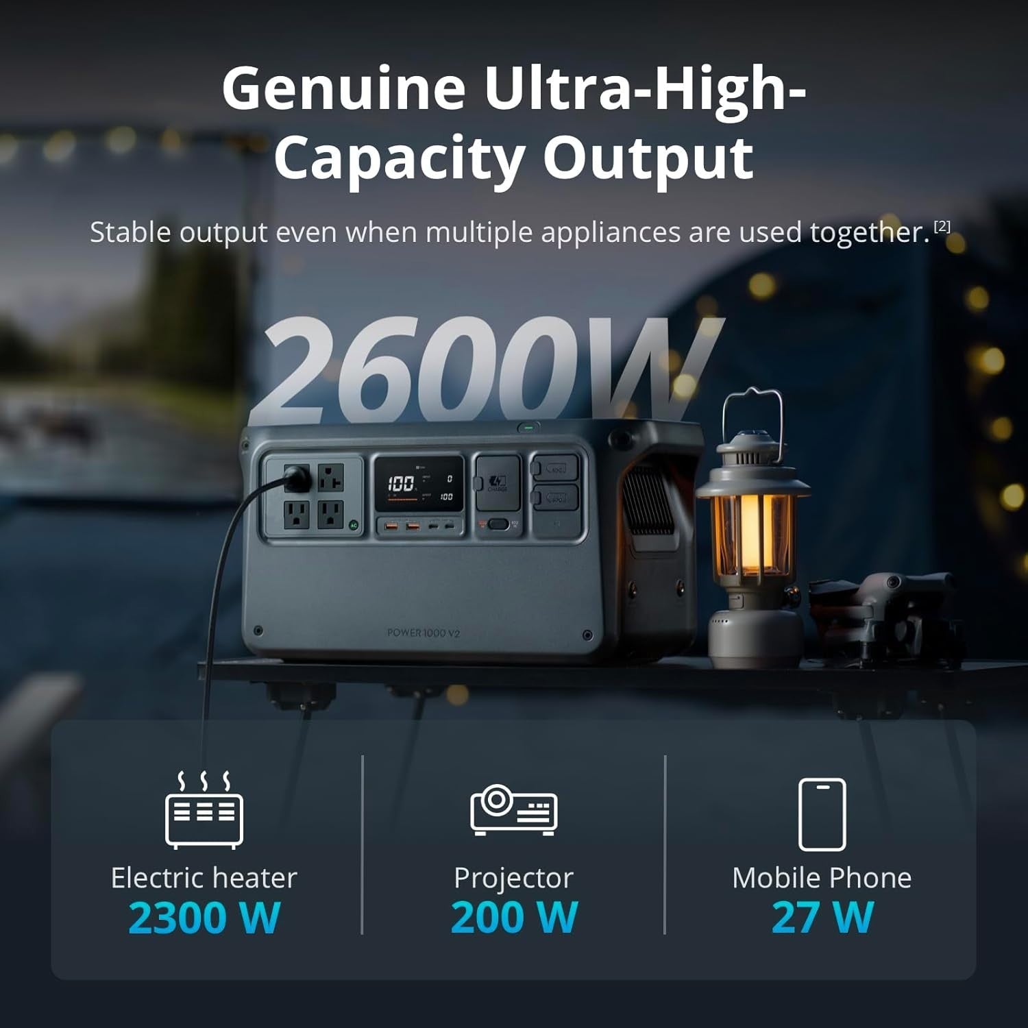 DJI Power 1000 Portable Power Station (Refurbished)