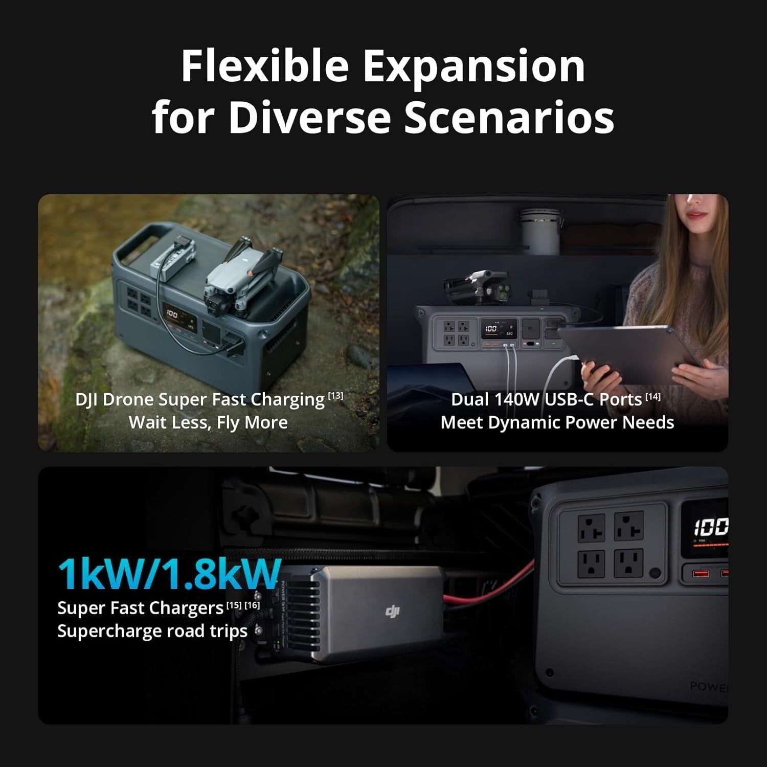 DJI Power 1000 Portable Power Station (Refurbished)