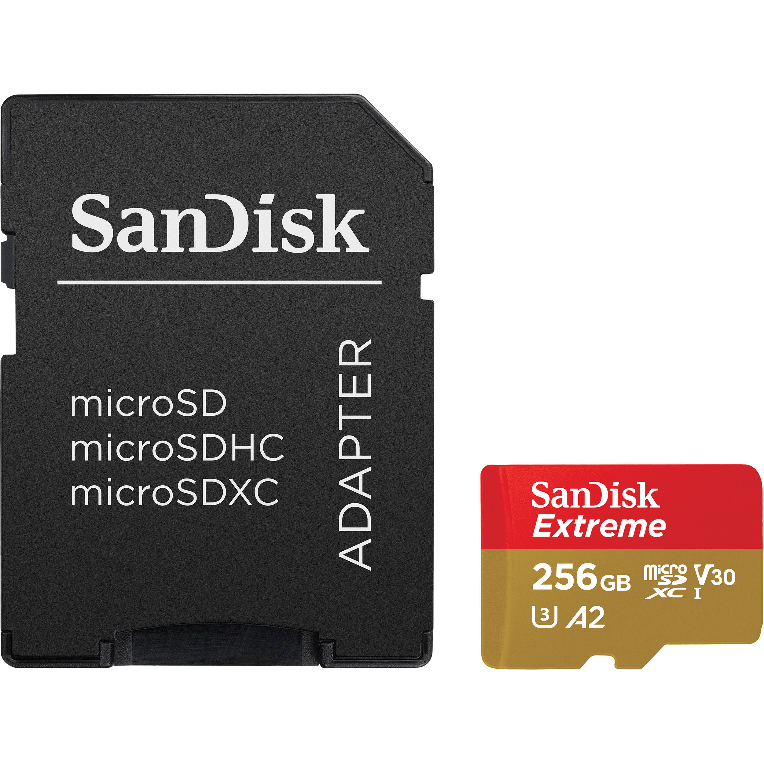 SanDisk 256GB Extreme microSD Memory Card