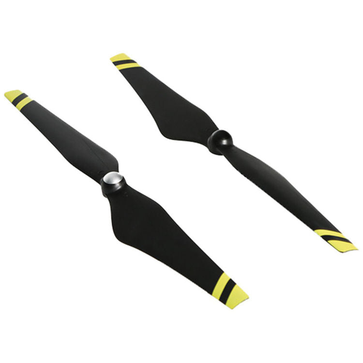E600 1242 Self tightening black props (yellow strips)