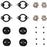 Inspire 2 PART 10 1550T Quick Release Propeller Mounting Plates