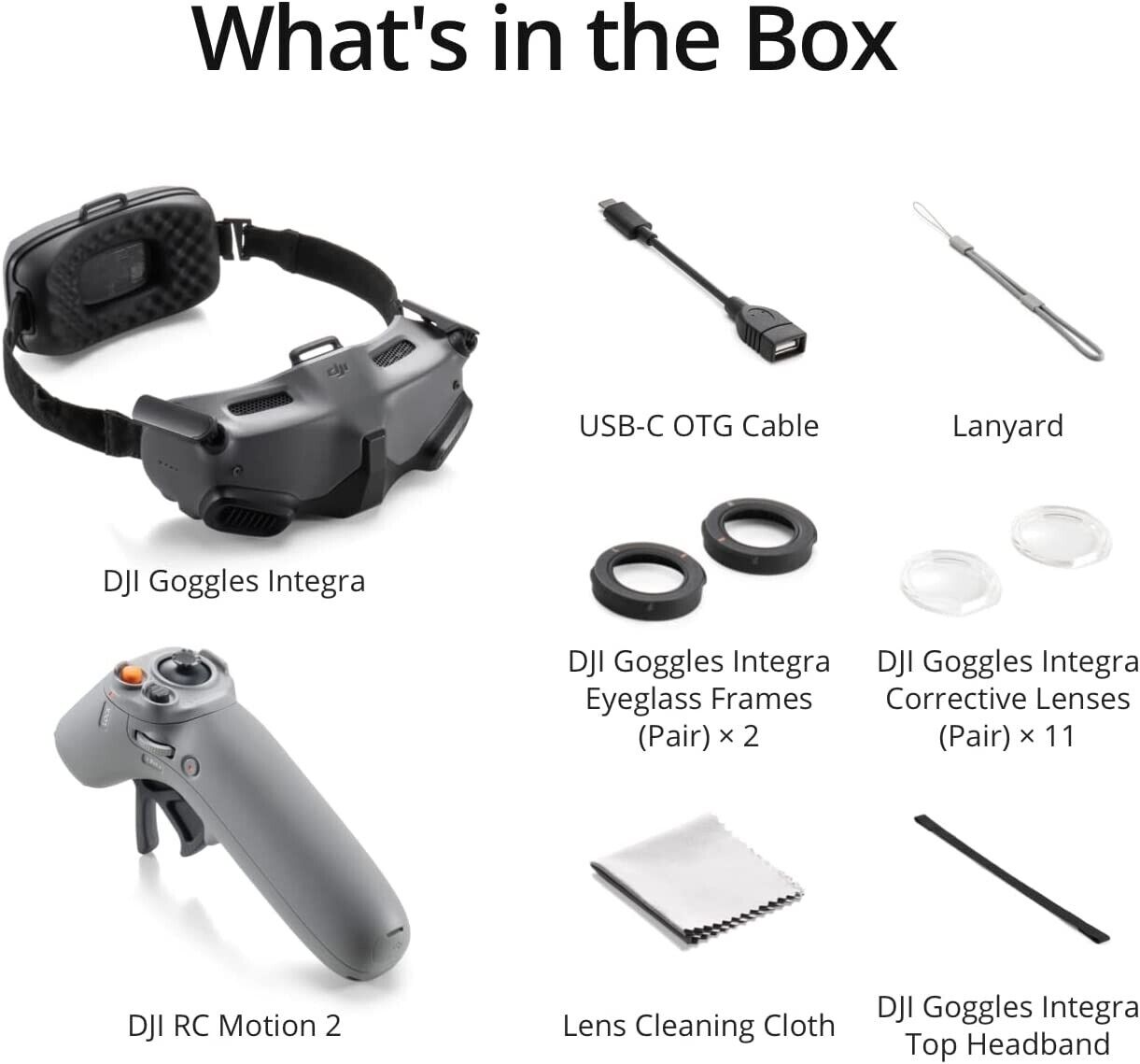 DJI Goggles Integra Motion Combo – Camrise