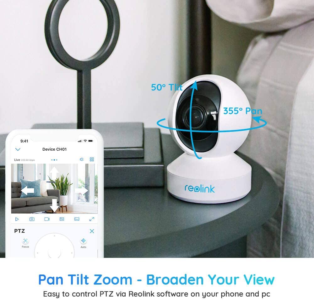 E1 Zoom - 5MP indoor PTZ WiFi camera