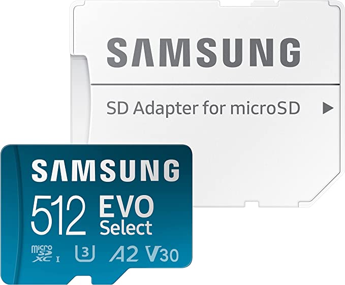 SAMSUNG EVO Select Micro SD-Memory-Card