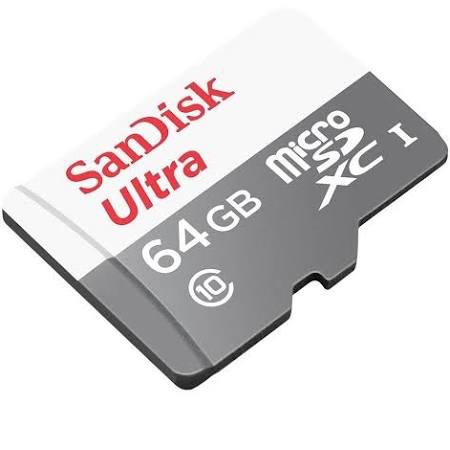 SanDisk micro sd Ultra 64GB    80/533