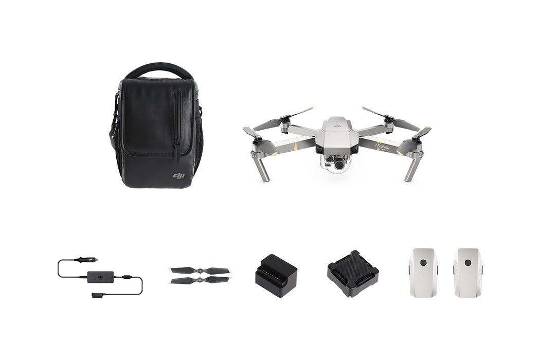 DJI MAVIC PRO FLY MORE COMBO (Platinum)-