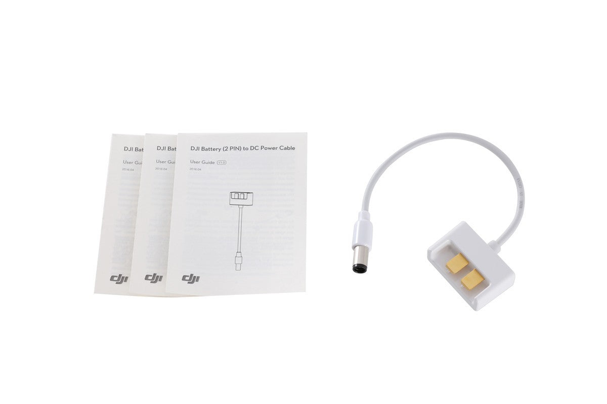 Phantom 3 Part 135 USB Charger Battery (2PIN) to DC Power Cable