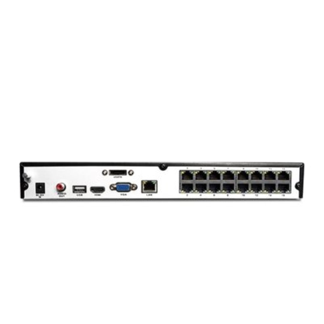 RLN16-410-3T (16-Channel PoE NVR for 24/7 Continuous Recording)